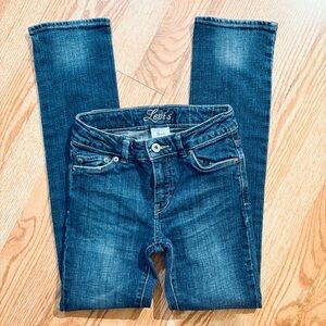 Levi's Girls  Dark Wash Skinny Jeans Size 10